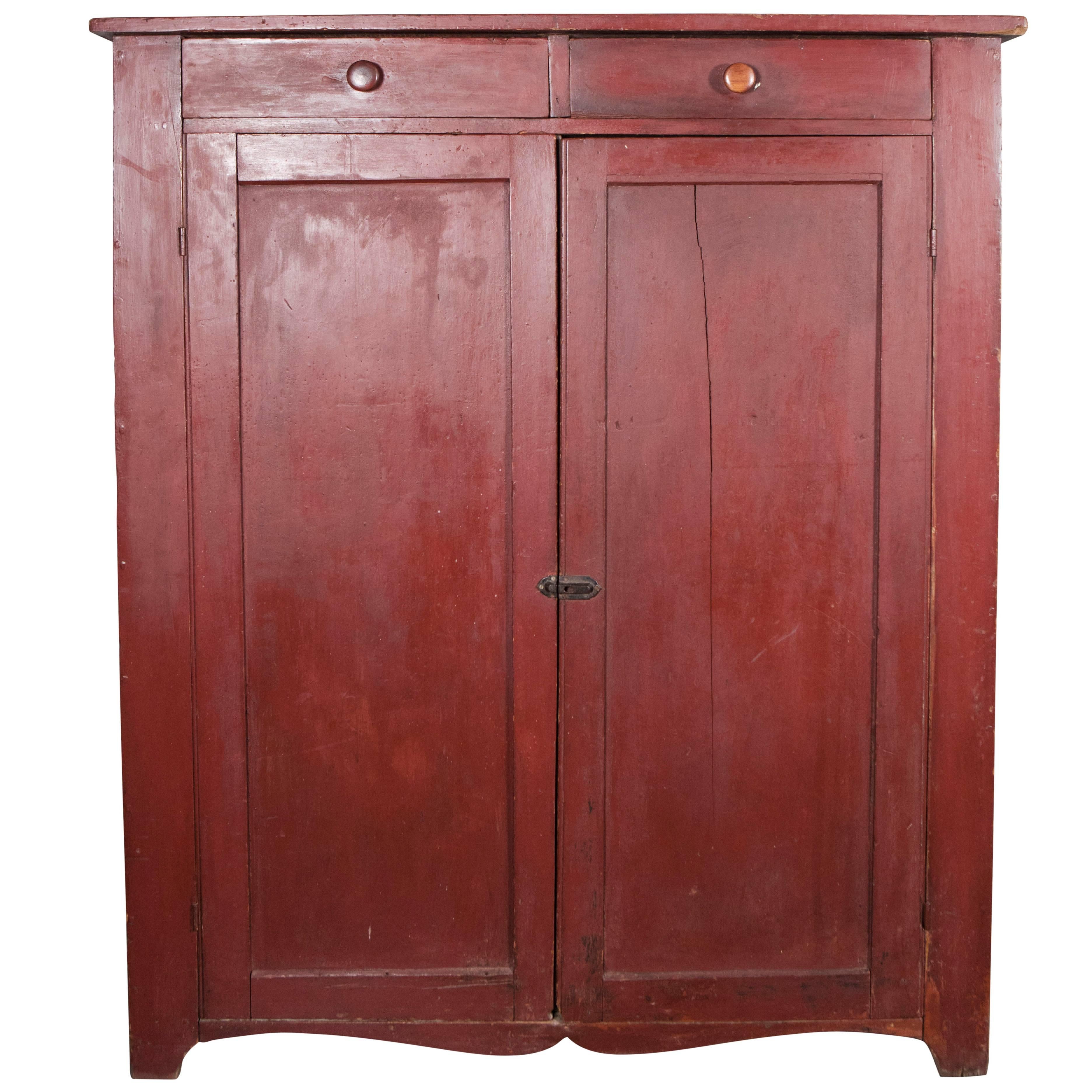 American Painted Cabinet