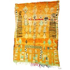 Moroccan Mint Green Azilal Rug