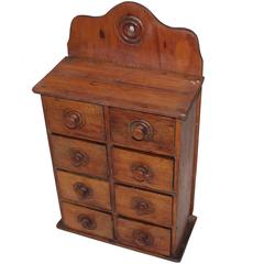 19th Century Wall Hanging Spice Cabinet 3