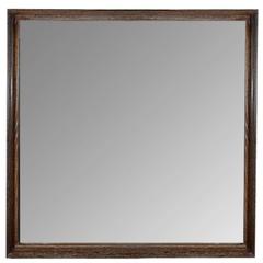 Limed Oak Mirror by Paul Frankl for Brown Saltman