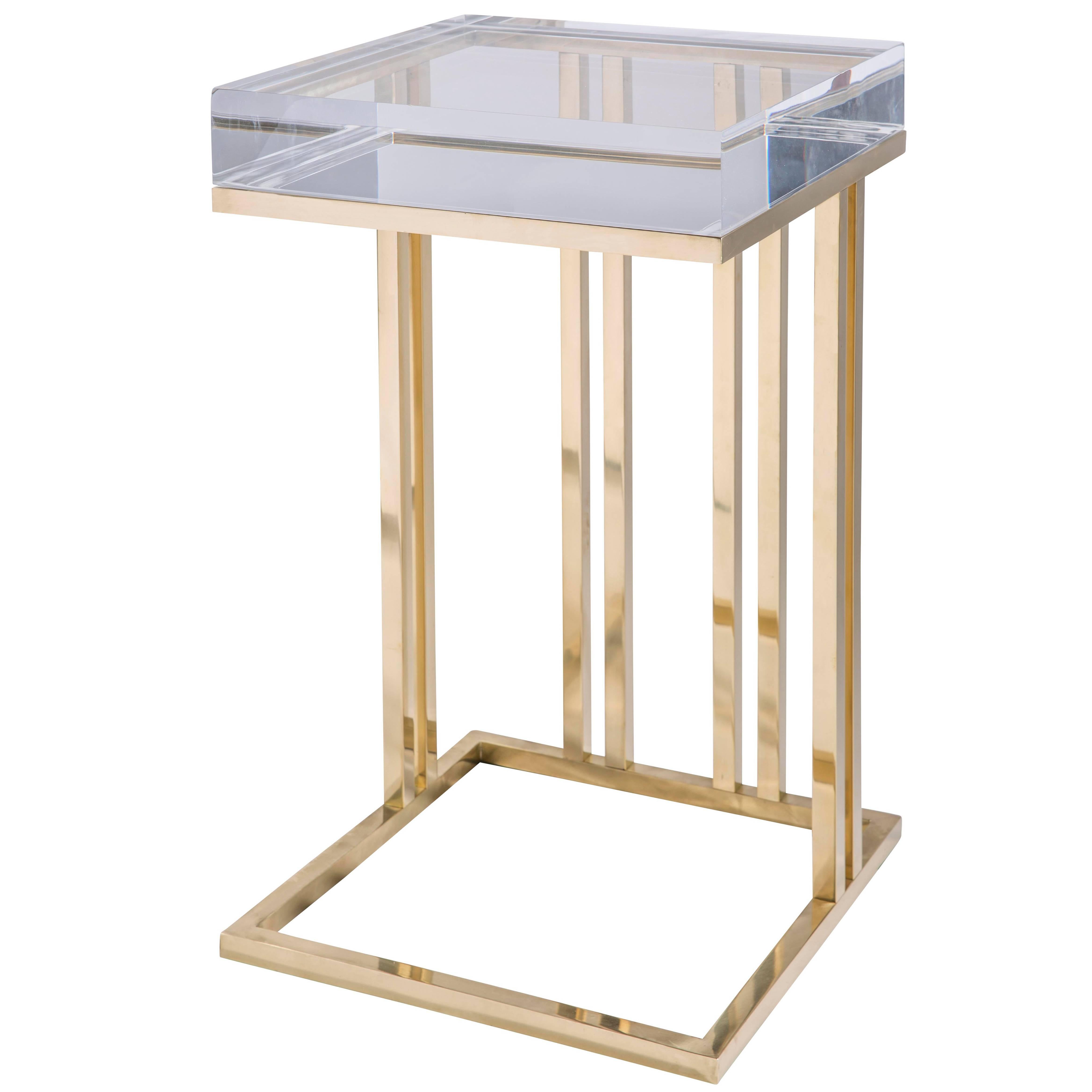 Mies Twin Side Table For Sale