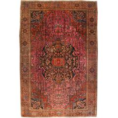 Antique 19th Century Sarouk Farahan Rug