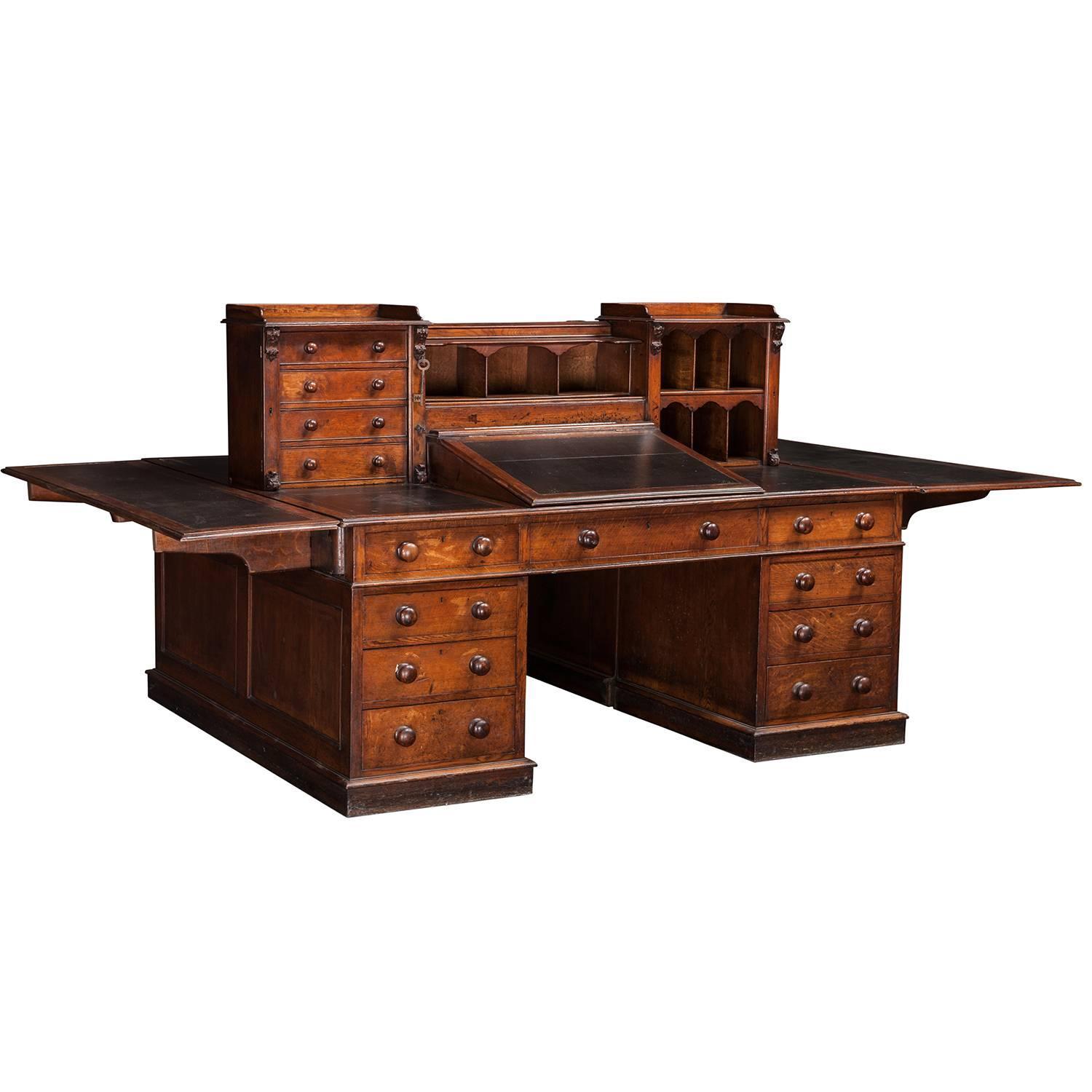Dickens Partners Desk At 1stdibs
