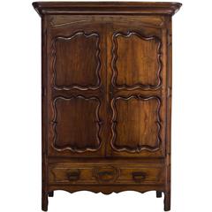 Country French Armoire, 18th Century