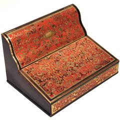 19th Century Boulle Work Lap Desk