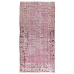 Pink Vintage Khotan Runner
