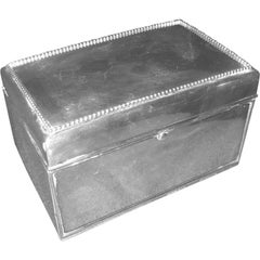 Black, Starr and Frost Sterling Silver Cigarette Box