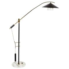 Italian Floor Lamp by Angelo Brotto