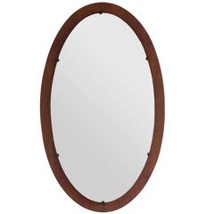 Italian Teak and Rosewood Mirror 3