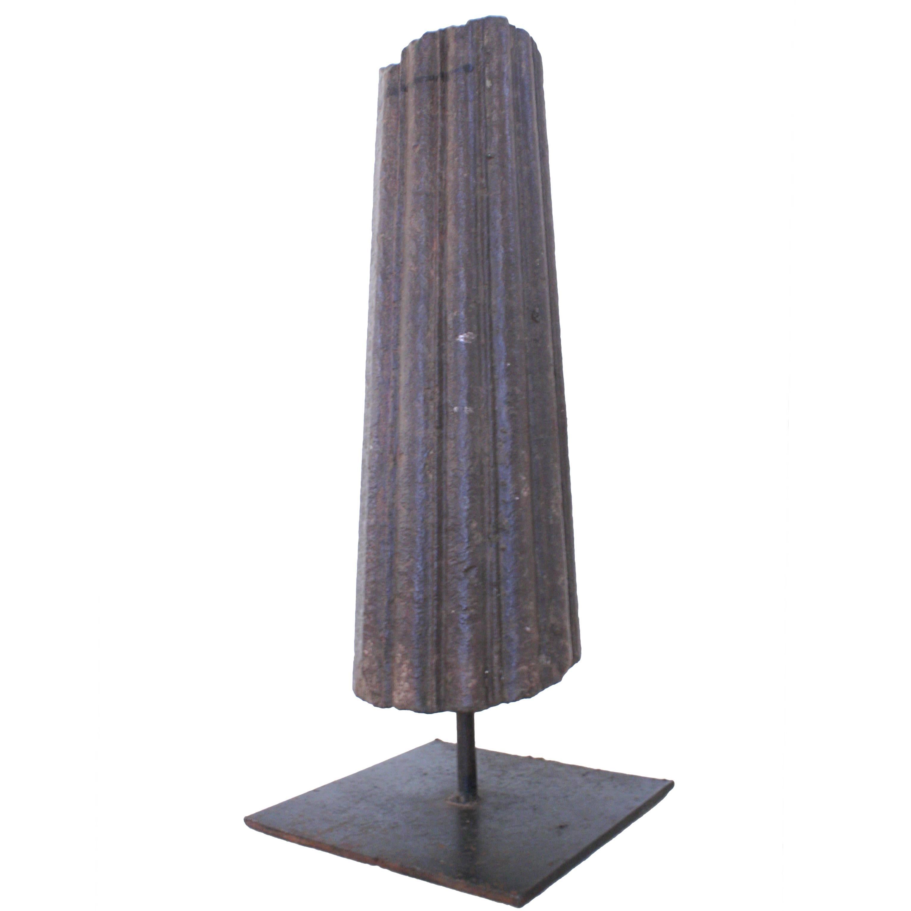 18th Century Architectural Fragment on Stand For Sale