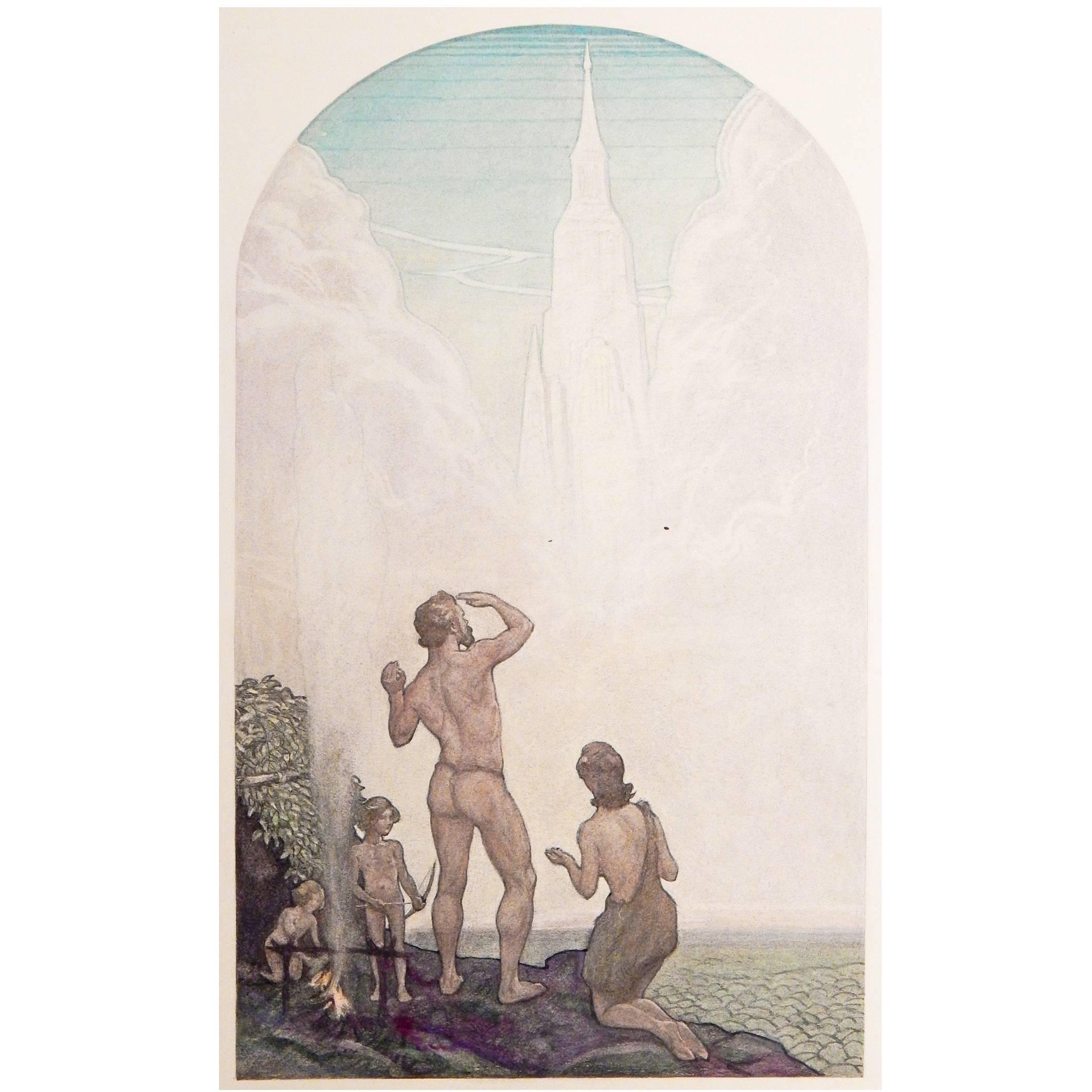 "Il progresso della civiltà", capolavoro Art Deco del muralista Aiden Lassell Ripley