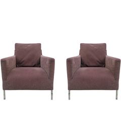 Pair of B&B Italia "Solo" Chairs by Antonio Citterio 5