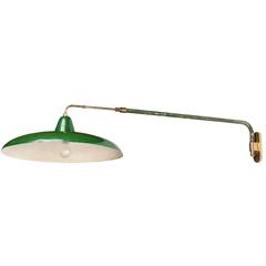 Green Extension Arm Lamp