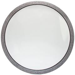 Retro Round Marble Mirror