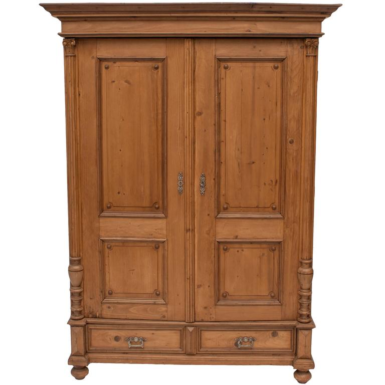 Pine Armoire at 1stDibs