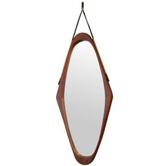 Italian Teak Mirror 12