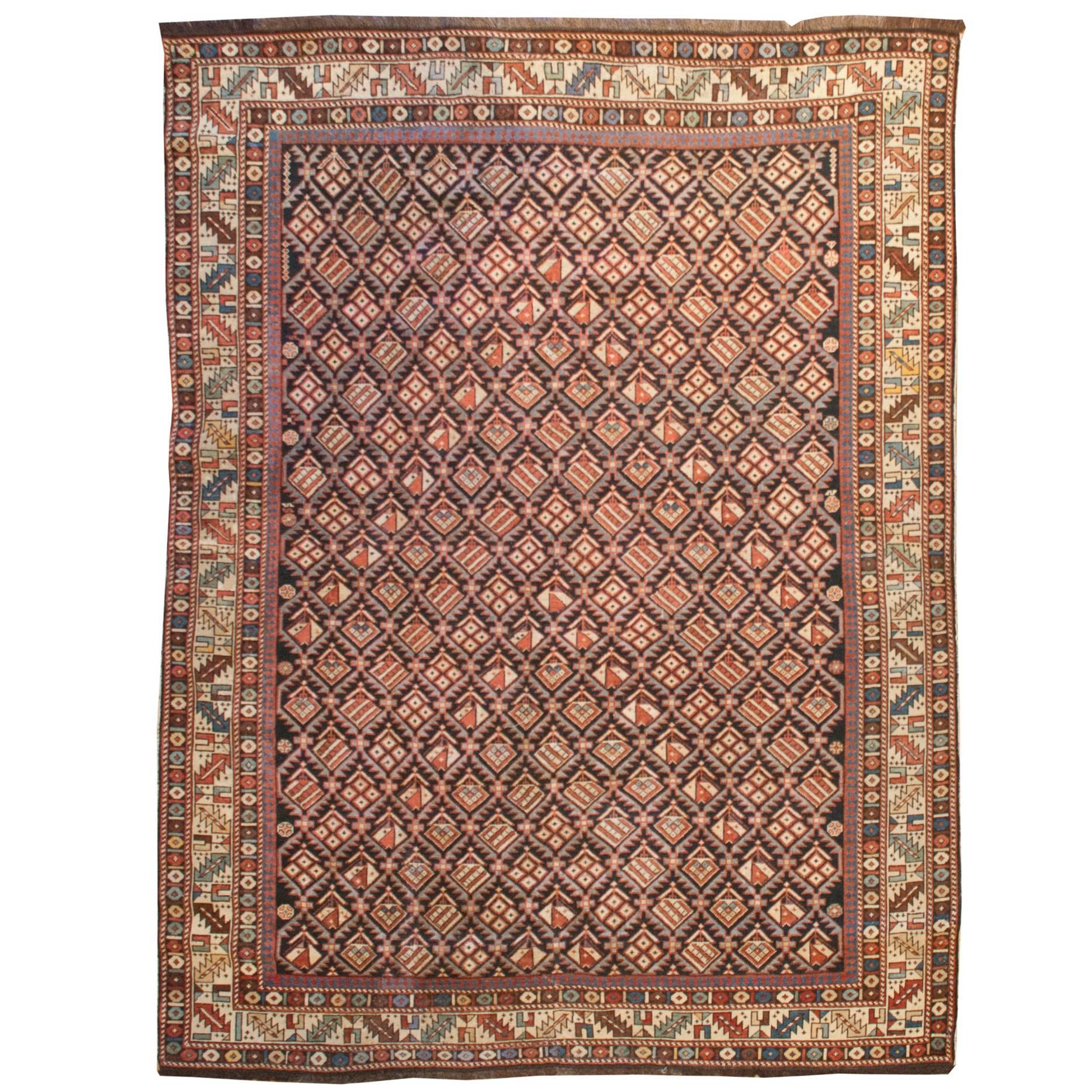 19th Century Shriven Rug For Sale