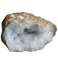 Large Snow Quartz Geode