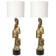Tempestini Brutal Style Bronze Lamps