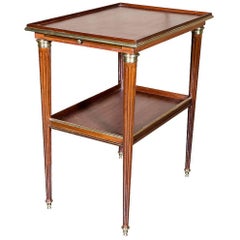 Louis XVI Mahogany Side Table