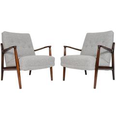 Pair of Lounge Chairs by Dux