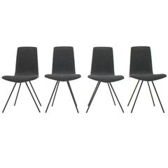 Set of Four Dining Room Chairs by Hans Bellmann, Switzerland, 1952 7