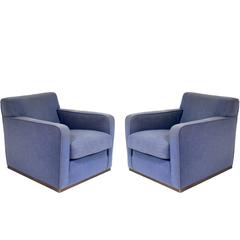 Pair of Lounge Chairs Designed by Antonio Citterio for B&B Italia