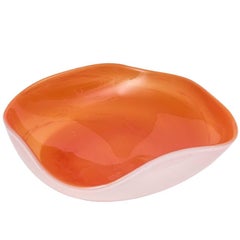 Camer Glass Decorative Bowl, USA, 1970s