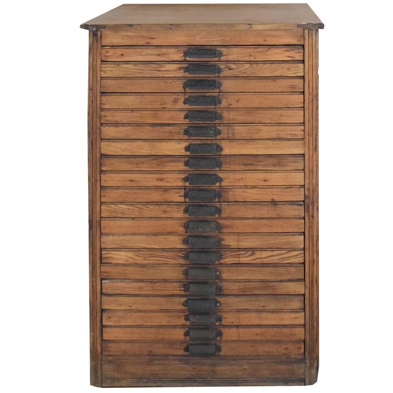 Hamilton Flat File at 1stDibs hamilton oak flat file hamilton file