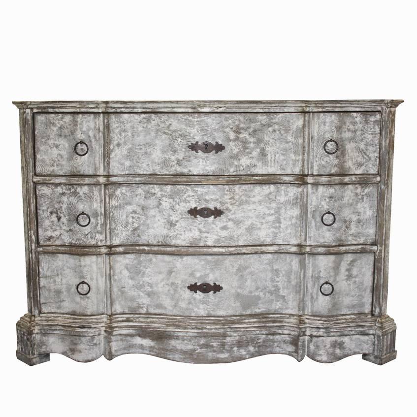 19th Century Three-Drawer Chest For Sale