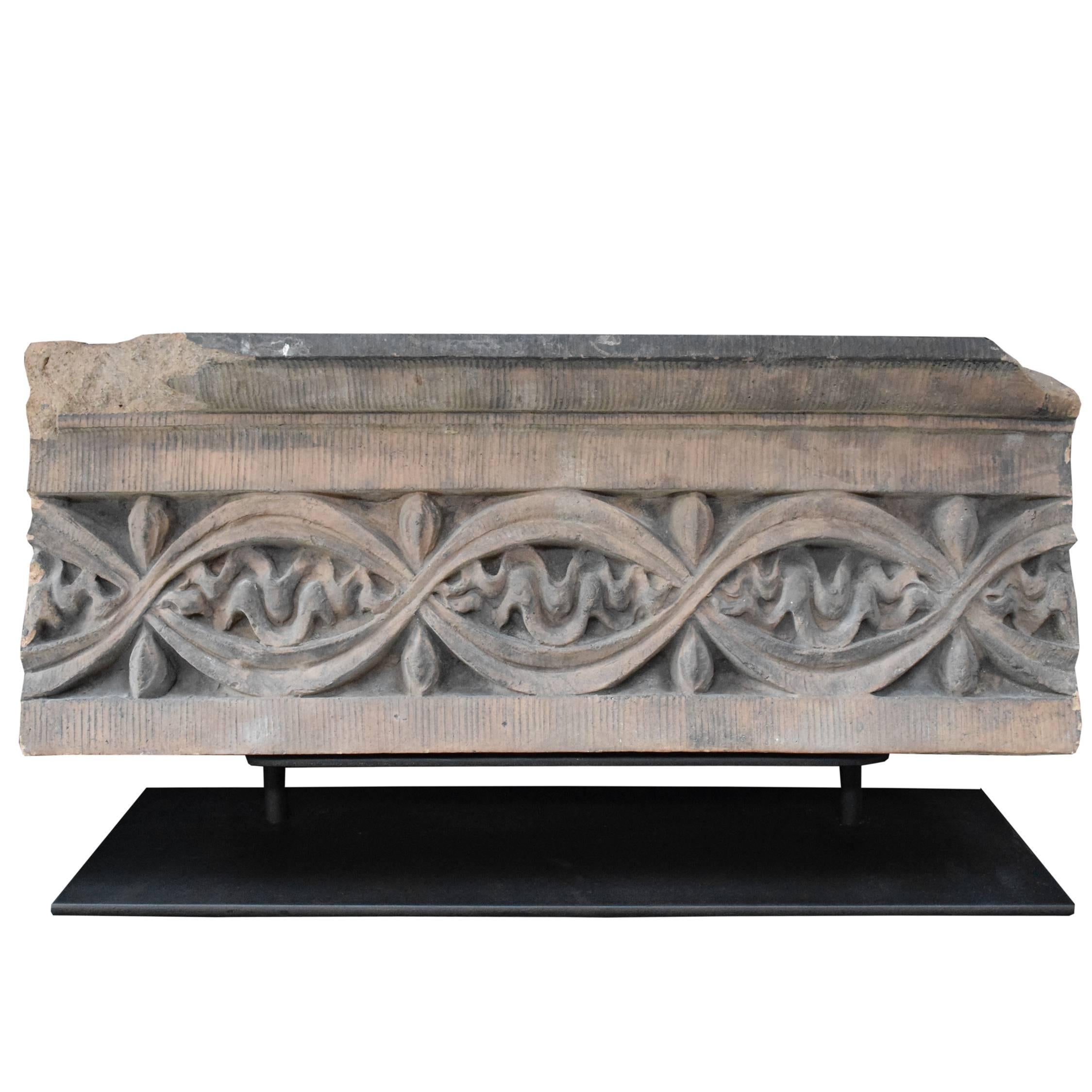 Sullivan Designed Terra Cotta Facade Fragment from the Chicago Stock Exchange