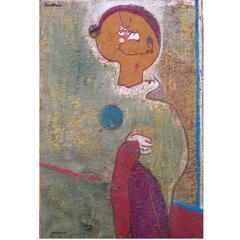 Painting "Character" by the Artist Pierre Courtens 6