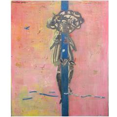 Painting "Doll" by the Artist Pierre Courtens 5