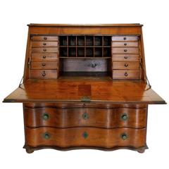 19th Century Swiss Drop-Leaf Secretary Desk and Chest