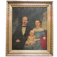Family Portrait Oil on Canvas