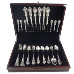 Beauvoir by Tuttle Sterling Silver Dinner Size Flatware Set Service 36 Pieces