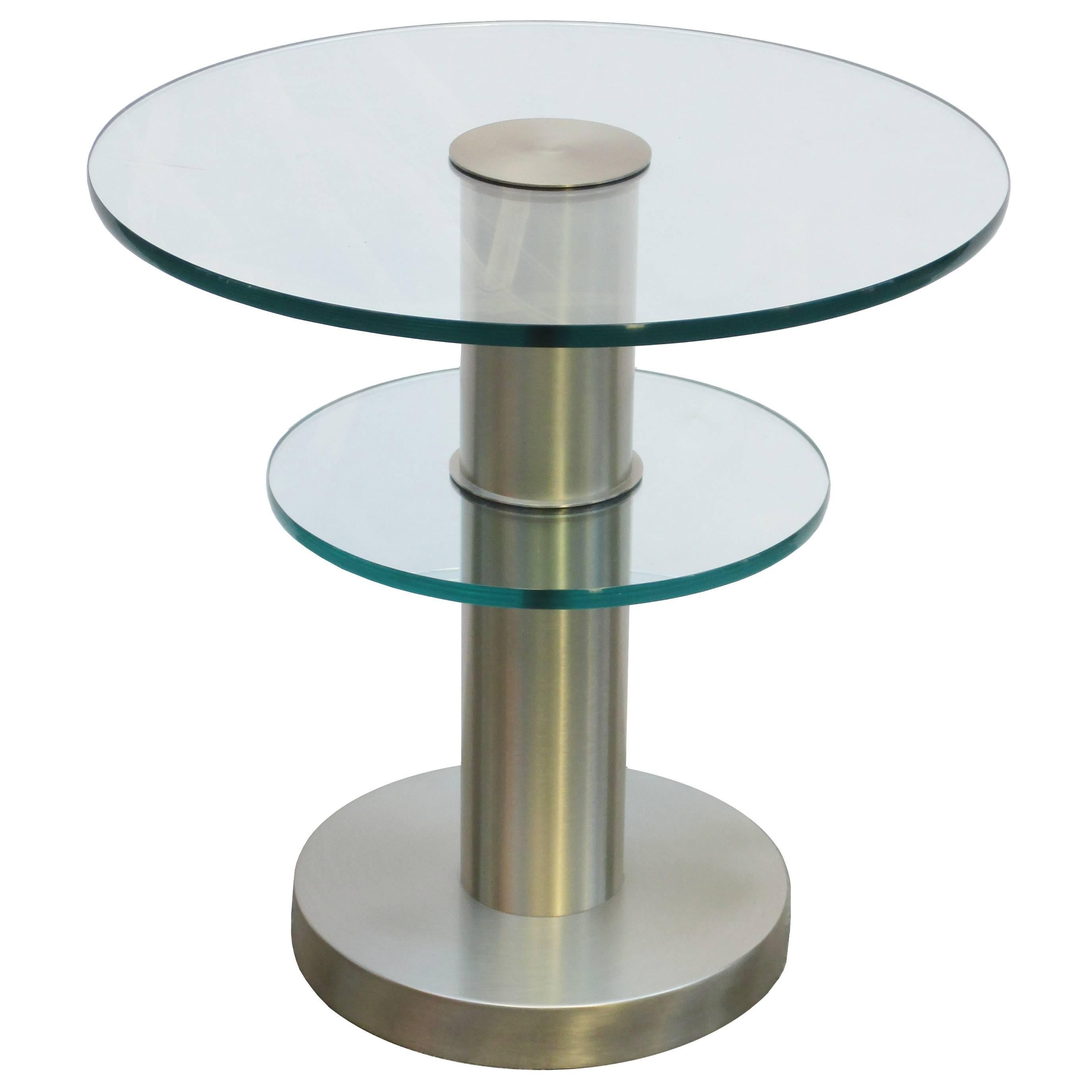  Fontana Arte Modernist Side Table