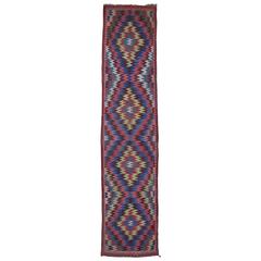 Large Antique Bidjar Kilim Runner 10