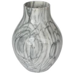 Modern Solid Carrara Marble Vase