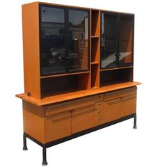 Herman Miller Relay Credenza and Glass Display Hutch by Geoff Hollington SALE