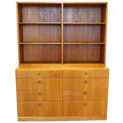 Midcentury Borge Mogensen Bookcase and Chest of Drawers