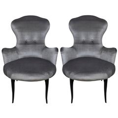 Pair Italian Bedroom Chairs 2