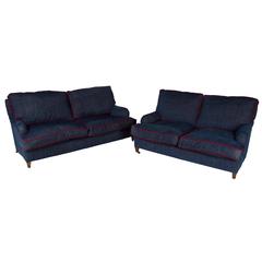 Pair of 1950s Country House Sofa