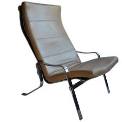 Arne Norell Style Midcentury Lounge Chair