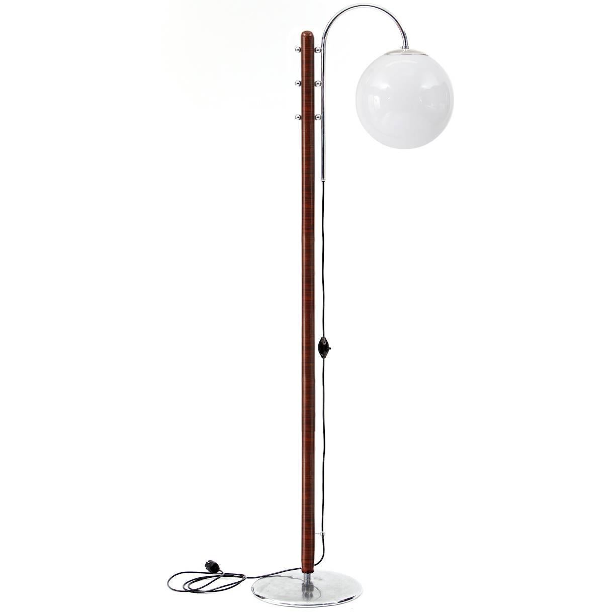 Rare Floor Lamp by Jindrich Halabala from the 1930s