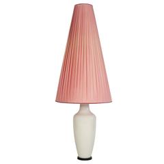 Tall Porcelain Floor Lamp by Johannes Henke for KPM Berlin, Germany, 1950