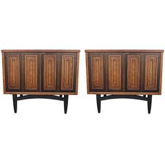 Fabulous Pair of Mid-Century Modern Night Stands