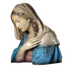 Midcentury Virgin Mary Bust