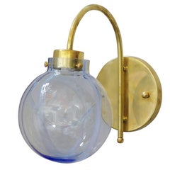 Italian "Membrana" Murano Glass Sconces by Toni Zuccheri for Venini 8