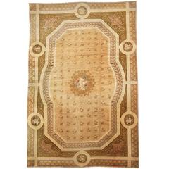 Huge French Aubusson Savonnerie Carpet, circa 1840 12